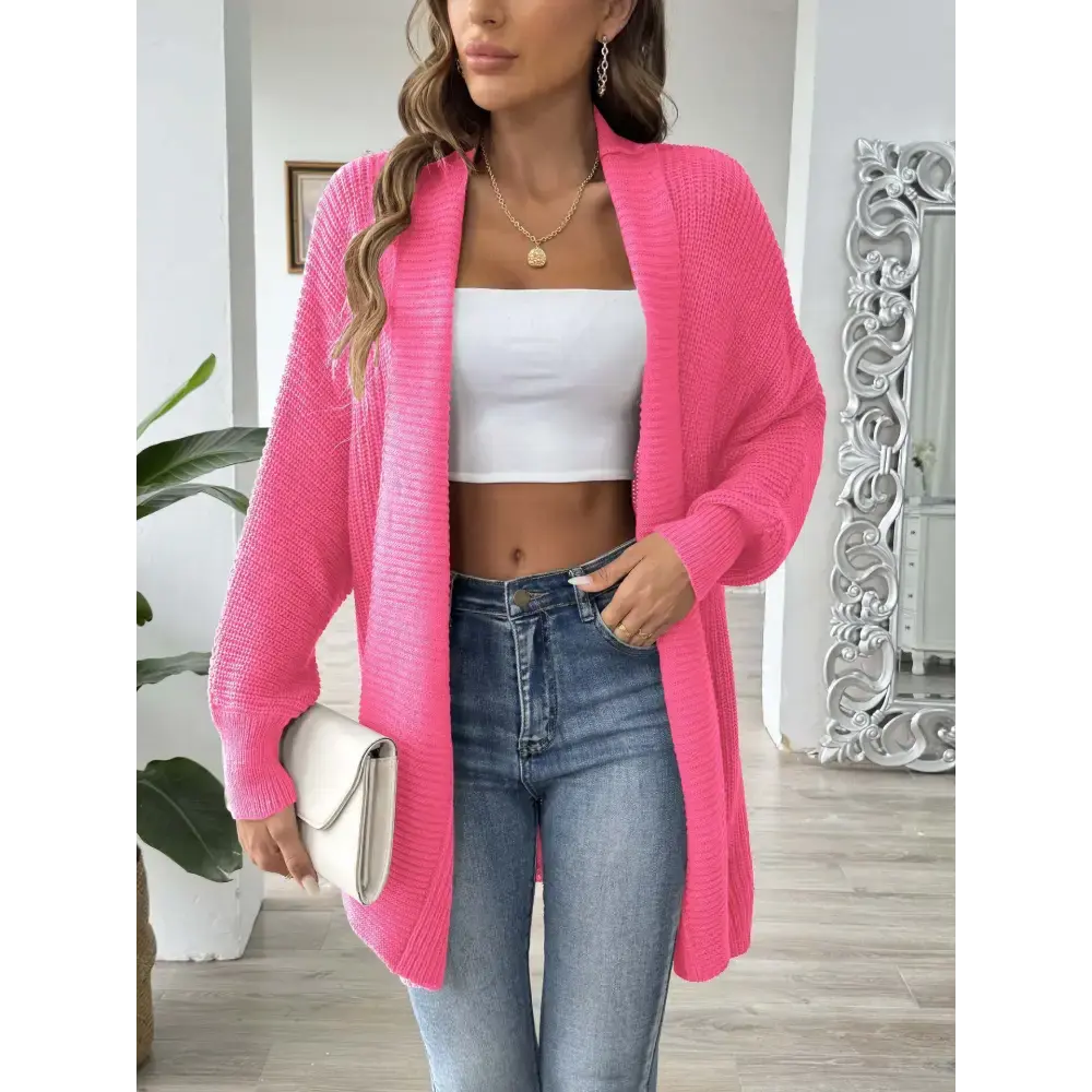 ChicLoose Oversized Knit Sweater Coat - LauBelle