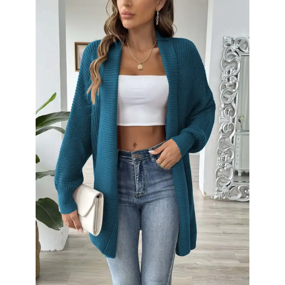 ChicLoose Oversized Knit Sweater Coat - LauBelle