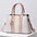 Voyager: PU Suitcase with Cotton Lining & Pocket - LauBelle