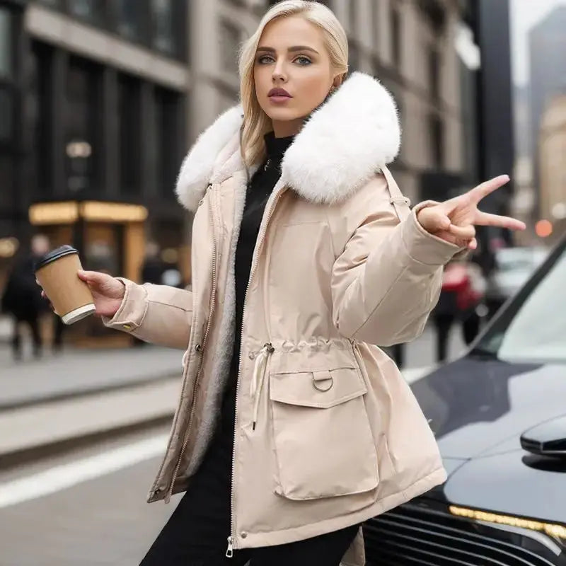 Cozy Chic Parka for Cold Weather - LauBelle Brand