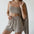 SilkSoft gebreide ribbel pyjamashirt voor dames - LauBelle