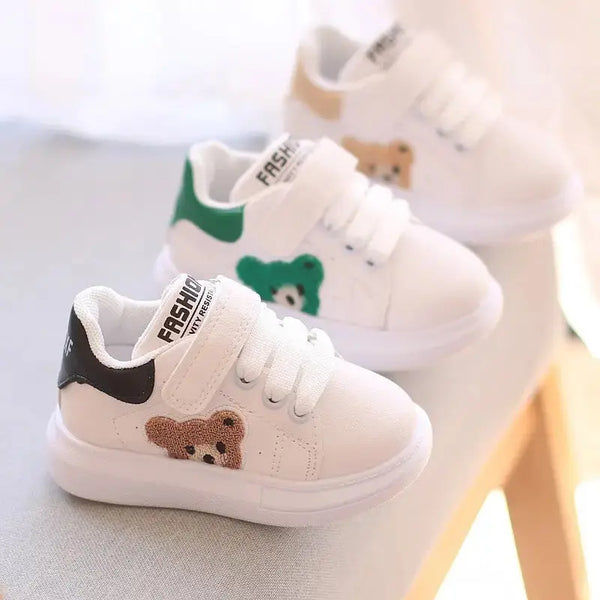 Comfy Kids Cotton Sneakers for Soft and Gentle Support - LauBelle