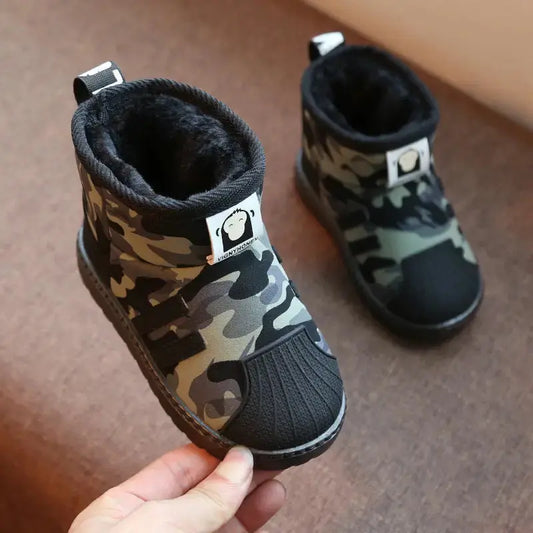 Camokids Softsoles with Camouflage Pattern for Children - LauBelle