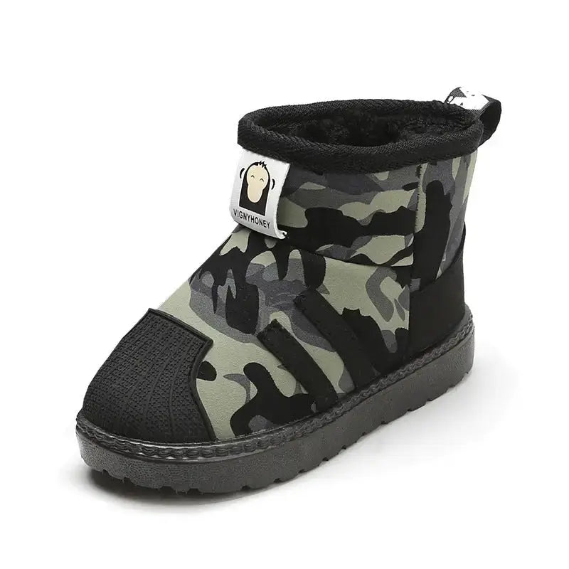 Camokids Softsoles with Camouflage Pattern for Children - LauBelle