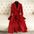 Brown Ripple Wool Belted Winter Coat - LauBelle Brand