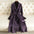 Brown Ripple Wool Belted Winter Coat - LauBelle Brand