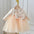 Champagne Girls Summer Bow Dress and Coat Ensemble - LauBelle