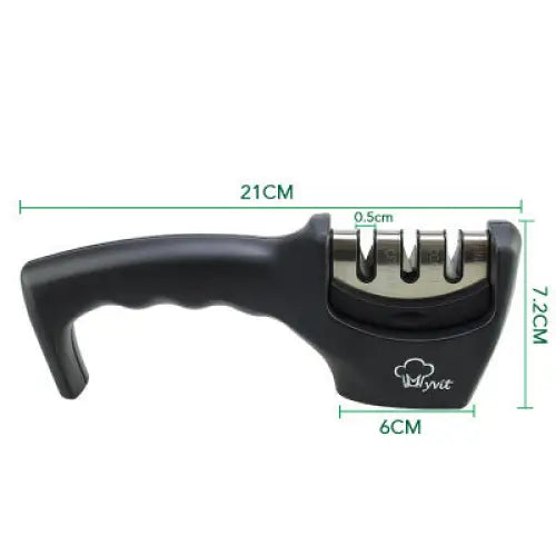 Easy Clean Knife Sharpener with Removable Design - LauBelle Brand