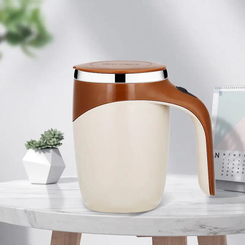 Automatic Self-Stirring Coffee Mug with Leakproof Design - LauBelle Brand
