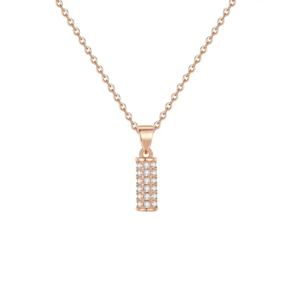SleekLine Womens Elegant Flat Stick Pendant Necklace - LauBelle