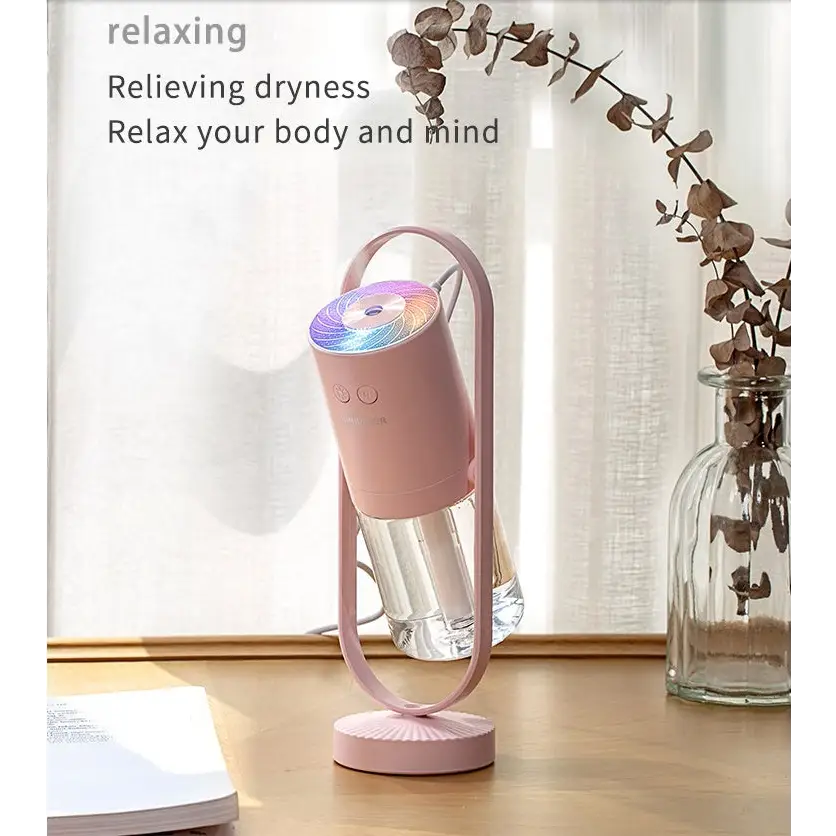 Silent Polymer Mist Humidifier for Safe and Clean Air Moisturizing - LauBelle Brand