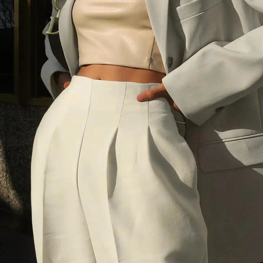 Crop Commuters Bike-Friendly Crop Pants for Comfortable Daily Rides - LauBelle