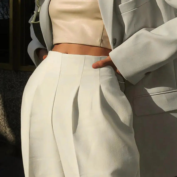 Crop Commuters Bike-Friendly Crop Pants for Comfortable Daily Rides - LauBelle