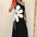 Floral Sling Shoulder Dress with A-Line Silhouette - LauBelle Brand