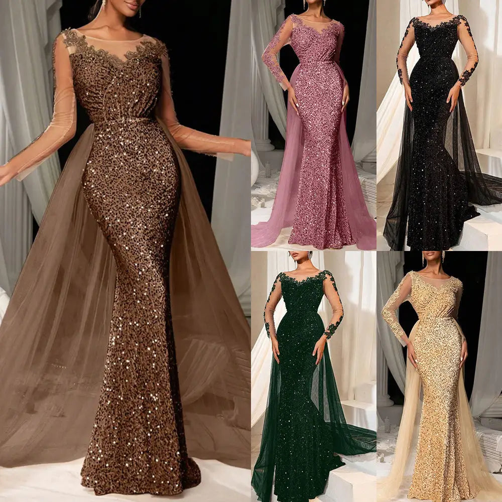 PolyMaxi Dress for Women - LauBelle