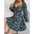 FloraCharm Lace Up A-Line Dress in Elegant High-Quality Fabric - LauBelle Brand