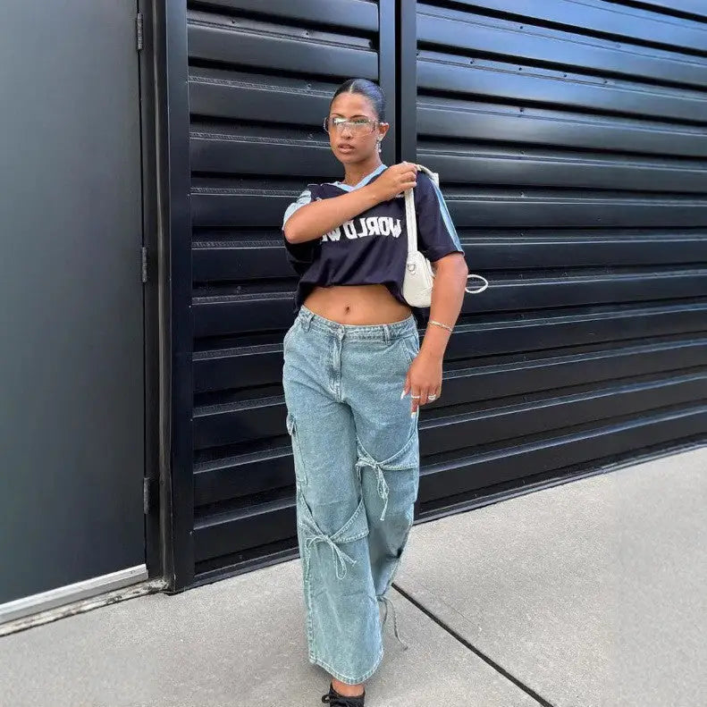 ChicFlow Womens Wide-Leg Trousers in Breathable Luxury Fabric - LauBelle