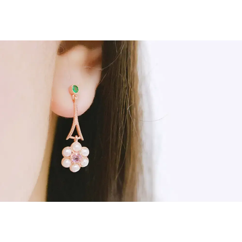 Amethyst Tassel Plum Necklace with Elegant Stone Detailing - LauBelle