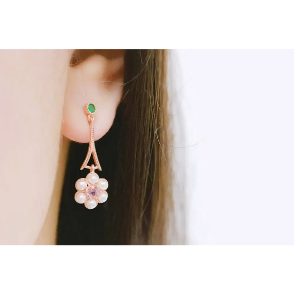 Amethyst Tassel Plum Necklace with Elegant Stone Detailing - LauBelle