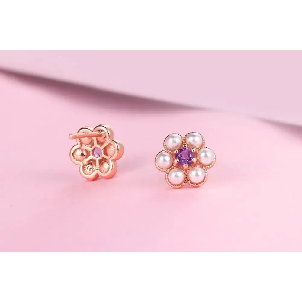 Amethyst Tassel Plum Necklace with Elegant Stone Detailing - LauBelle