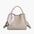 Dimensional Leather Suitcase - LauBelle