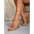 Gold Lace Up Heels for Women - LauBelle