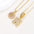 Zircon Gold Copper 26 Letter Pendant Necklace - LauBelle Brand