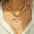 CharmFlare Bold Love Pendant Beaded Necklace - LauBelle Brand
