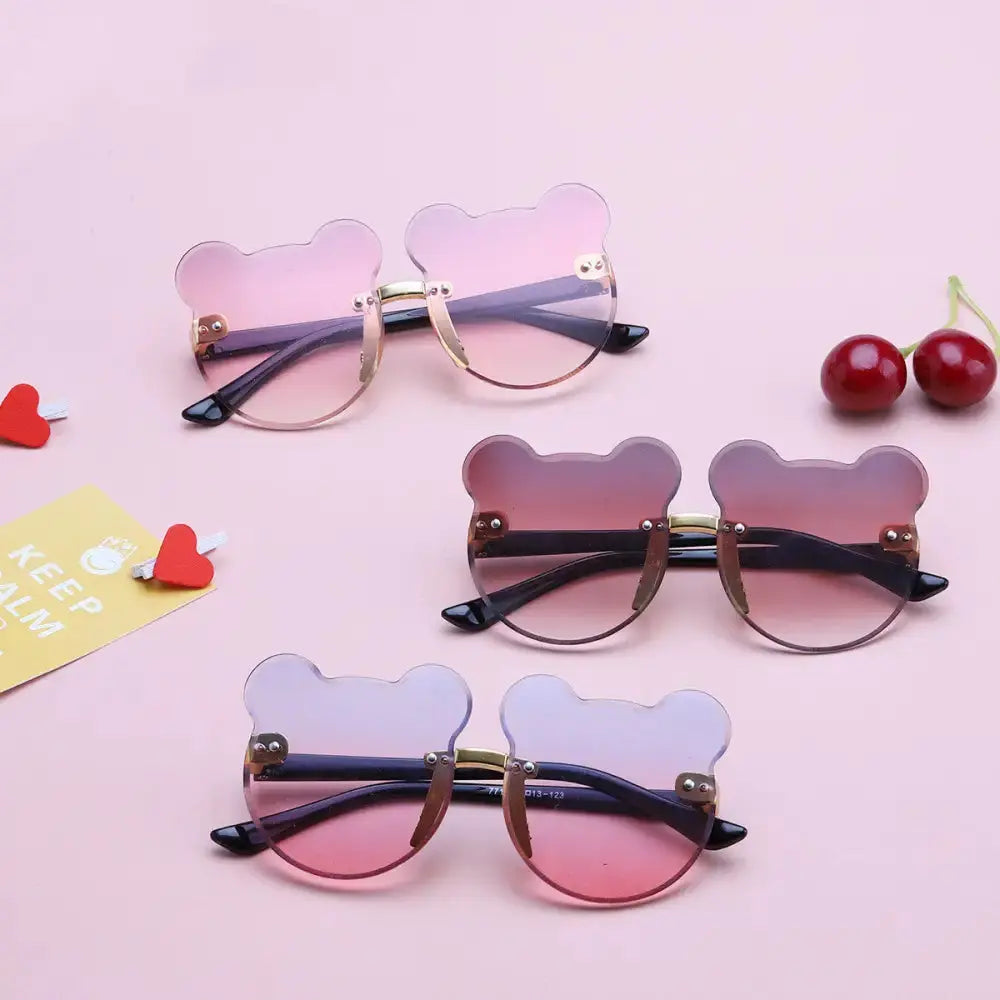 Purrfect Paws Frameless Cat Ear Sunglasses for Women - LauBelle