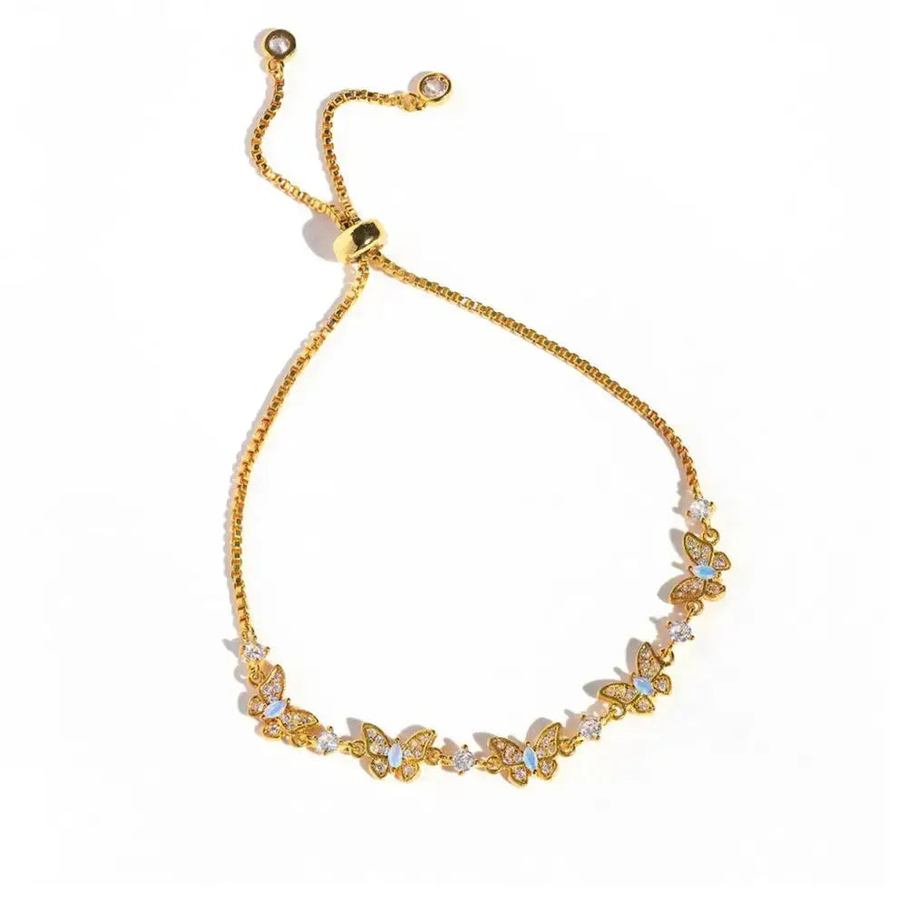 GoldFlex Gold Plated Stainless Steel Pull Bracelet - LauBelle