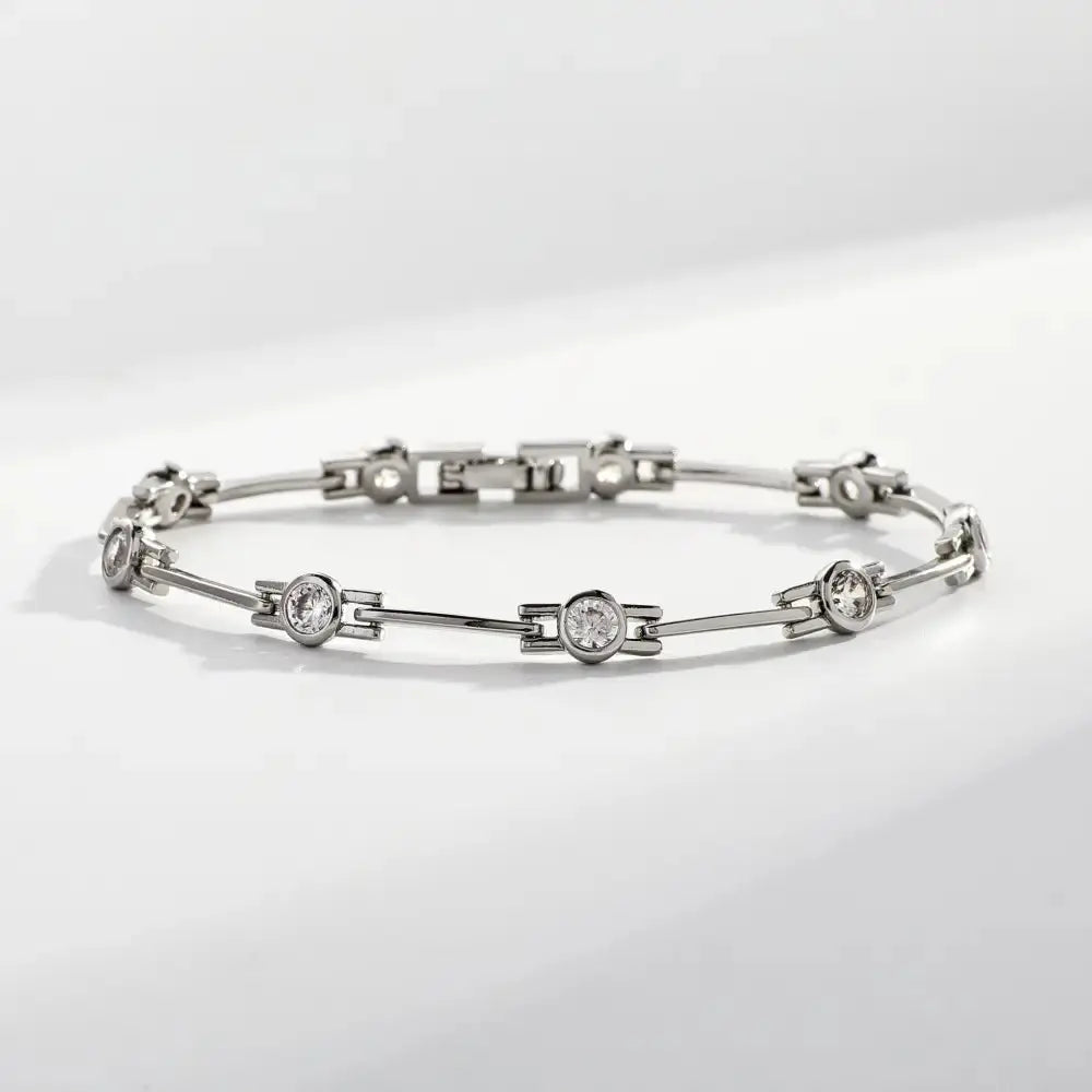 Zirconium Gold Plated Elegant Bracelet - LauBelle