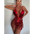 Club Chic Tassel Plunge One Piece Swimsuit - LauBelle