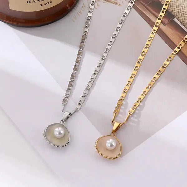 Shelluxe Freshwater Pearl Necklace for Elegant Style - LauBelle