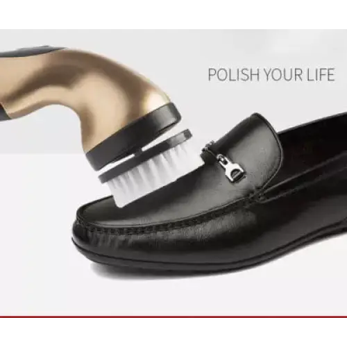 Electric Handheld Shoe Cleaner – Rechargeable Multi-Functional Leather & Shoe Brush for Household Use - LauBelle Brand