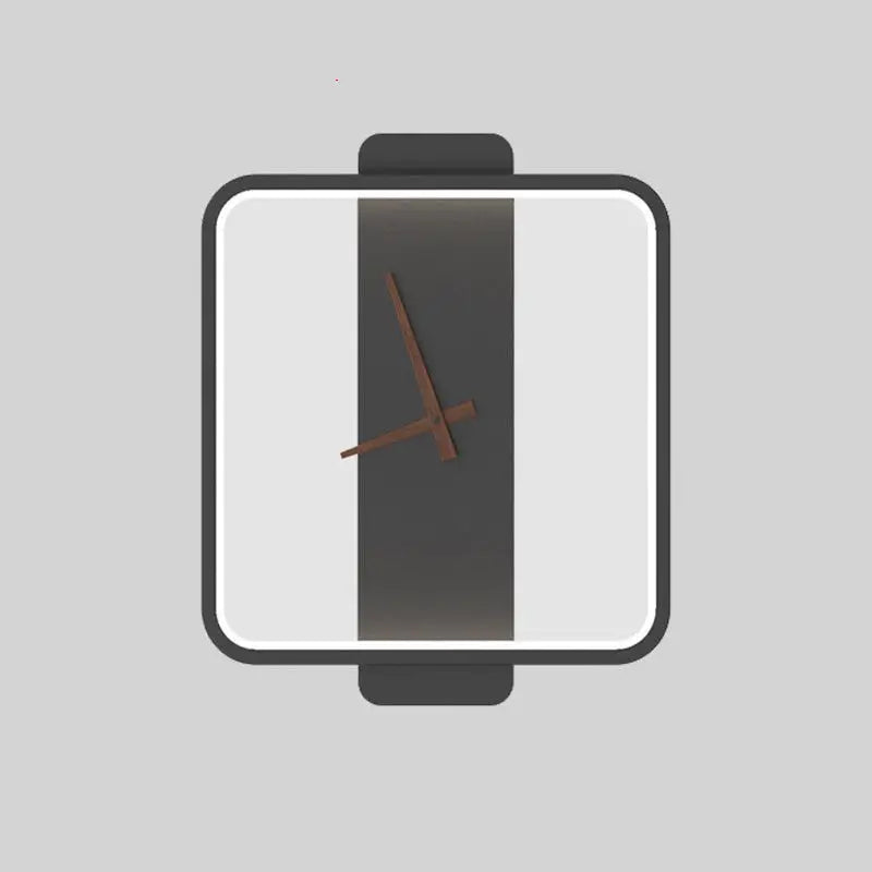 Nordic LED Wall Lamp in Gold or Black Round and Square Styles - LauBelle