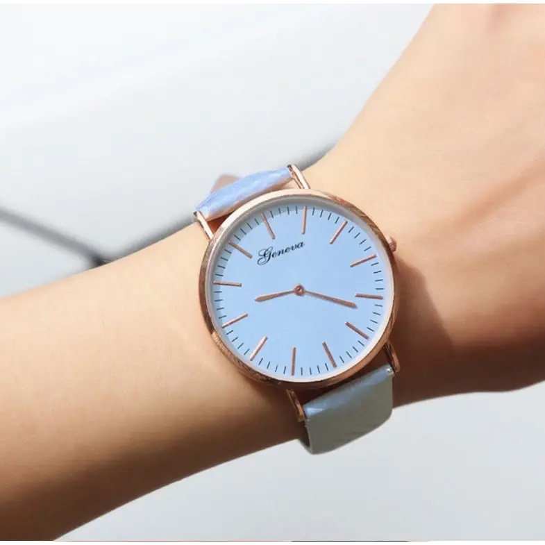 Temperature-sensitive Color-changing Watch with Simple Scale Dial - LauBelle