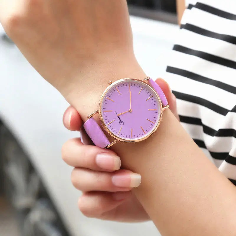 Temperature-sensitive Color-changing Watch with Simple Scale Dial - LauBelle