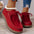 Round-Toe PU Flats in Multi Colors - LauBelle Brand