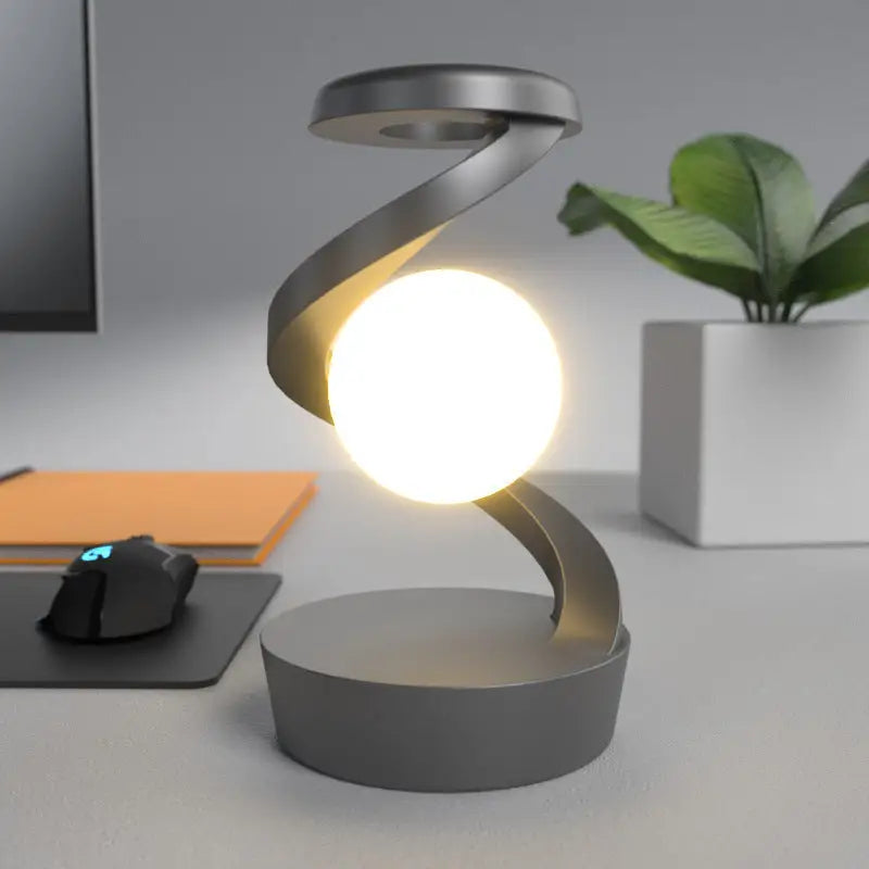 Rotating Suspended Night Light with Stepless Dimming and Soft Illumination - LauBelle Brand