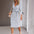 Cozy Vibe Knit V-Neck Dress for Fall - LauBelle Brand