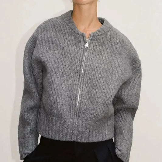 Retro Vintage-Inspired Sweater Coat for Classic Style and Warmth - LauBelle Brand