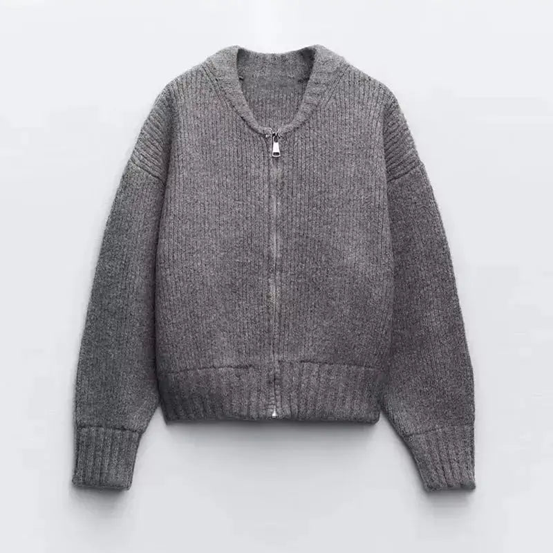 Retro Vintage-Inspired Sweater Coat for Classic Style and Warmth - LauBelle