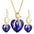 LoveGem Heart Crystal Zircon Earrings - LauBelle