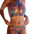 EuroAmour Stripe Cross Bikini with Nautical Inspired Design - LauBelle