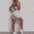 Backless Cross Strap Sports Bra with Stylish Supportive Design - LauBelle