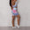 Backless Cross Strap Sports Bra with Stylish Supportive Design - LauBelle