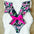 Elegant Lacy Splash Top with Delicate Lace Detailing - LauBelle