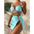 Lace Heart Trio Womens Three Piece Bikini Set - LauBelle