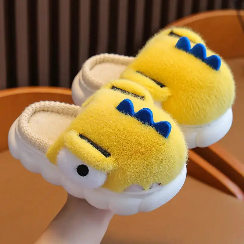 Dino Cozy Slippers for Warmth and Whimsical Style - LauBelle Brand