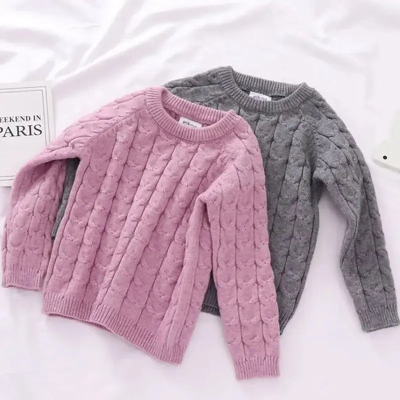 Winter Sweater Pants in Soft Warm Knit - LauBelle Brand